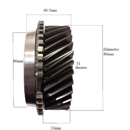 Piñón 3ra Marcha Toyota Hilux Revo 2.4 2.8